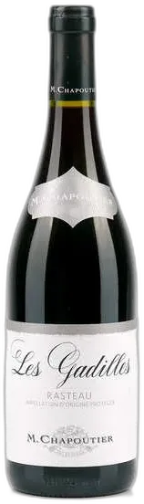 vue du vin Rasteau les Gadilles Vin m Chapoutier