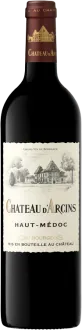 vue du vin Château d’Arcins 2017 Cru Bourgeois