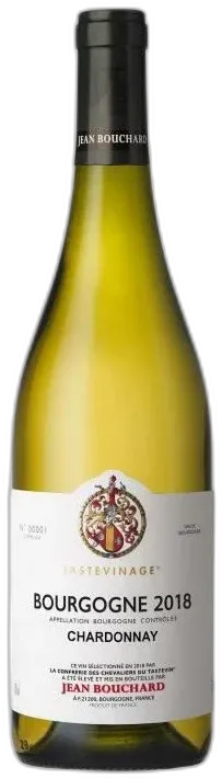 illustration du vin Jean Bouchard 2018 Bourgogne Chardonnay Vin Blanc de Bourgogne Tastevinage