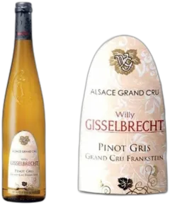 image du vin Gisselbrecht 2018 Pinot Gris Grand Cru Franksein Vin Blanc d’Alsace