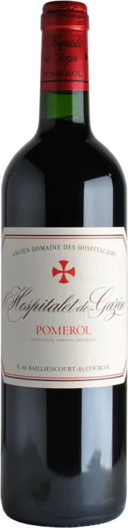capture du vin l’Hospitalet de Gazin Pomerol 2020 Vin de Bordeaux Rouge