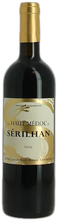 photo du vin le Haut Medoc de Serilhan 2016