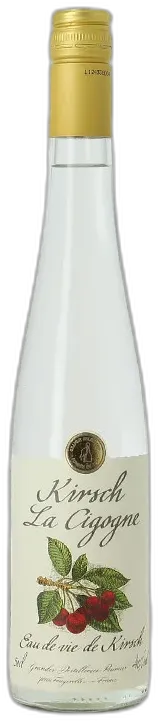 illustration du vin la Cigogne Eau de Vie Extra de Kirsch