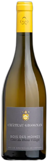 photo du vin Château Gigognan Côtes-du-Rhône Village Blanc Bois des Moines 2023