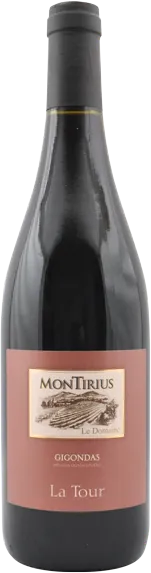 illustration du vin Montirius Gigondas la Tour 2022