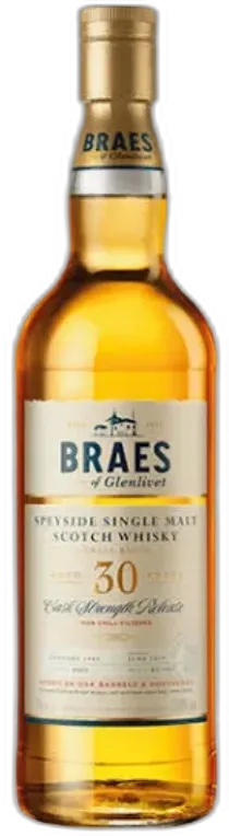 photo du vin Braes of Glenlivet Speyside Single Malt 30 Ans