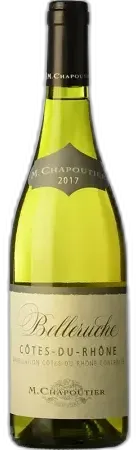 illustration du vin Chapoutier Belleruche Blanc