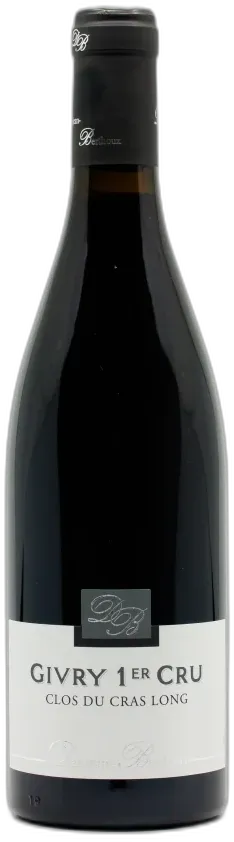 photo du vin Danjean-Berthoux Givry 1er Cru Clos du Cras Long 2023