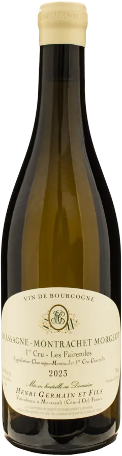aperçu du vin Henri Germain Chassagne Montrachet 1er Cru Morgeot les Fairendes