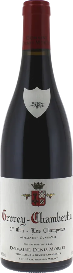 photo du vin Gevrey Chambertin 1er Cru les Champeaux Domaine Mortet Denis, Bourgogne Rouge