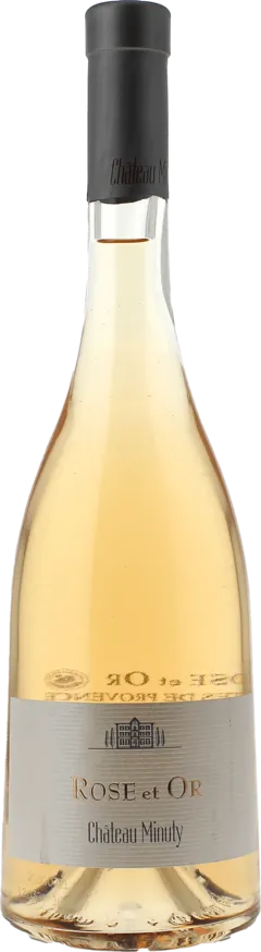 photo du vin Minuty Rosé et or
