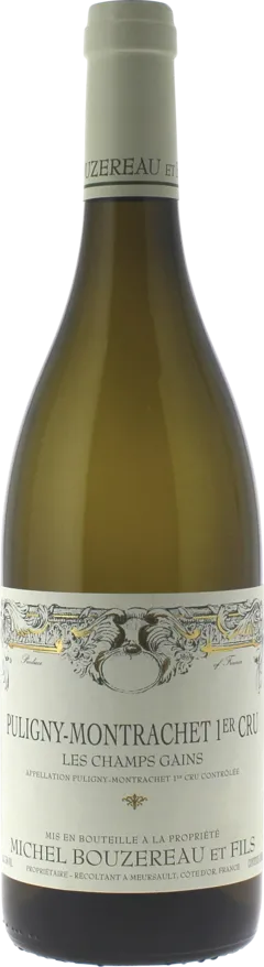 image du vin Puligny Montrachet 1er Cru les Champs Gains Bouzereau Michel, Bourgogne Blanc