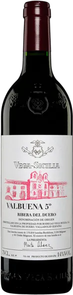 photo du vin Vega Sicilia do Ribera Del Duero Valbuena 2020 Espagne, Vin Espagnol