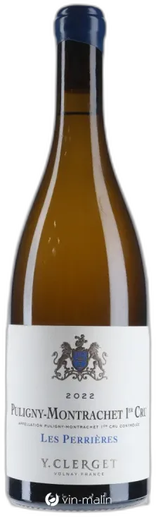 image du vin Domaine Yvon Clerget Puligny-Montrachet 1er Cru "les Perrières" 2022