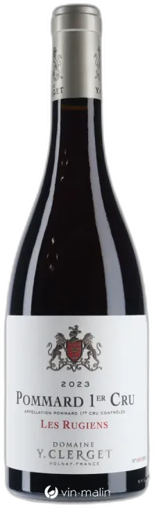 image du vin Domaine Yvon Clerget Pommard 1er Cru "Rugiens" 2023