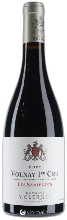 photos du vin Domaine Yvon Clerget Volnay 1er Cru "Santenots" 2023
