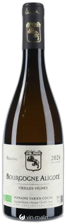 photo du vin Domaine Fabien Coche Bourgogne Aligoté "Vieilles Vignes" 2024