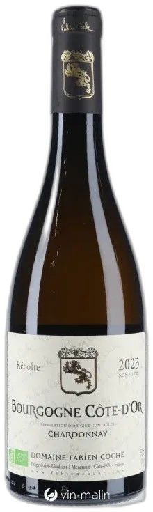 image du vin Domaine Fabien Coche Bourgogne Côte d’or Chardonnay 2023