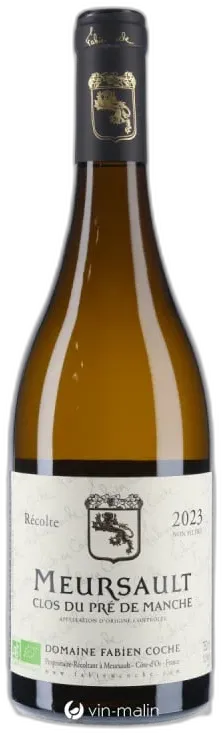 illustration du vin Domaine Fabien Coche Meursault "Clos du Pré Manche" 2023