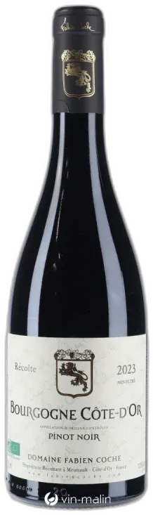 illustration du vin Domaine Fabien Coche Bourgogne Côte-d’or Pinot Noir 2023