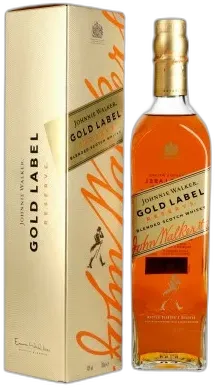 photo du vin Johnnie Walker Gold Label Scotch Etui