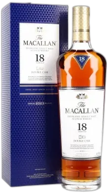 photo du vin The Macallan 18 Ans Double Cask Scotch Whisky Etui