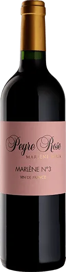 vue du vin Domaine Peyre Rose Marlène N.3 2013