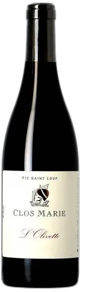 image du vin Clos Marie Pic Saint Loup l’Olivette 2023