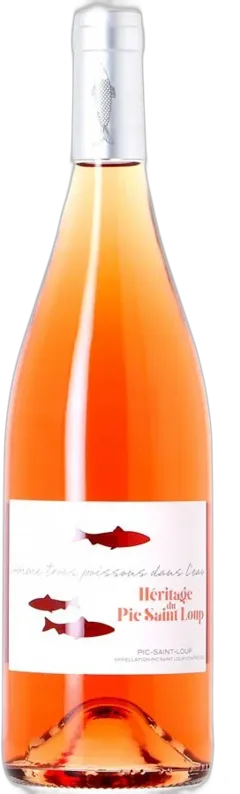 capture du vin Héritage du Pic Saint Loup Rosé 2025 Comme Trois Poissons Dans l’Eau