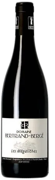 photo du vin Bertrand Bergé Fitou les Mégalithes 2022