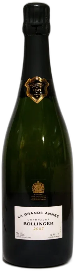 illustration du vin Bollinger la Grande Année