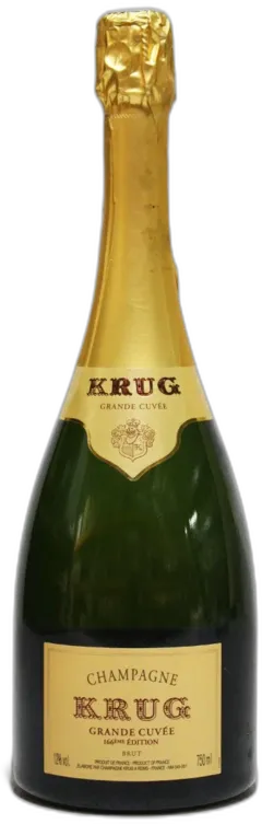 capture du vin Krug Grande Cuvée 166e Édition