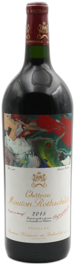 photos du vin Mouton Rothschild 2015 Magnum