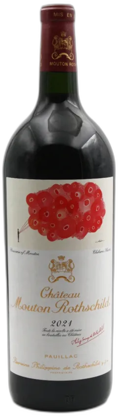 photos du vin Mouton Rothschild 2021 Magnum
