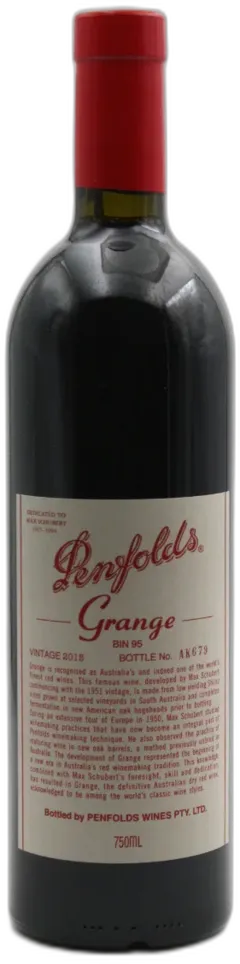 photo du vin Penfolds Grange