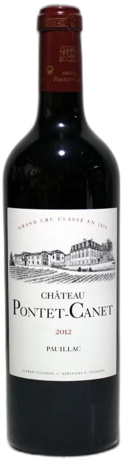 illustration du vin Pontet Canet 2012