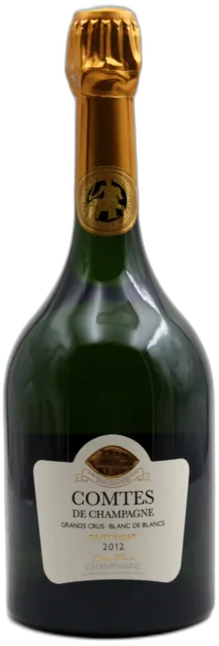 vue du vin Taittinger Comtes de Champagne