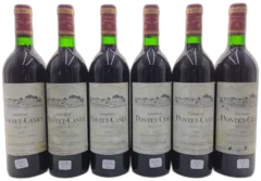 photos du vin Château Pontet-Canet Etla 1988