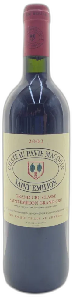 image du vin Château Pavie-Macquin 2002