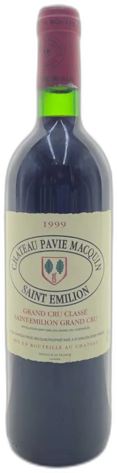 image du vin Château Pavie-Macquin 1999