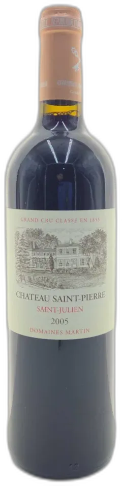 image du vin Château Saint-Pierre 2005