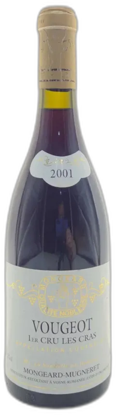 aperçu du vin les Cras Domaine Mongeard-Mugneret 2001