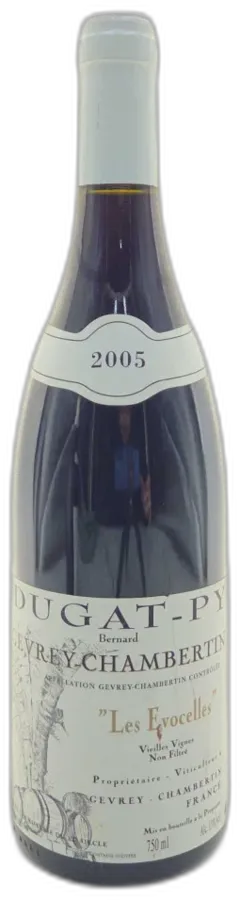 photo du vin les Evocelles Vieilles Vignes Domaine Bernard Dugat-py 2005
