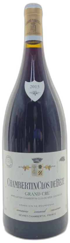 photo du vin Chambertin Clos de Bèze Numéro Effacé Domaine Armand Rousseau 2015