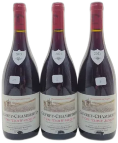 illustration du vin Clos st Jacques Numéro Effacé Domaine Armand Rousseau 2021