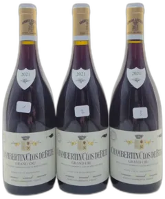vue du vin Chambertin Clos de Bèze Numéro Effacé Domaine Armand Rousseau 2021