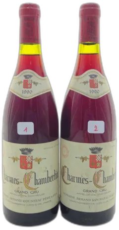 image du vin Charmes-Chambertin Domaine Armand Rousseau 1990