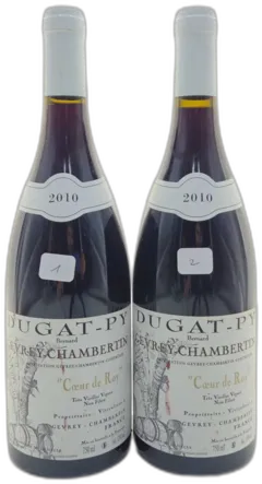 photo du vin Gevrey-Chambertin Cuvée Coeur du Roy Domaine Bernard Dugat-py 2010