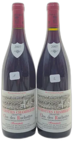 photo du vin Clos des Ruchottes-Chambertin Domaine Armand Rousseau 2007