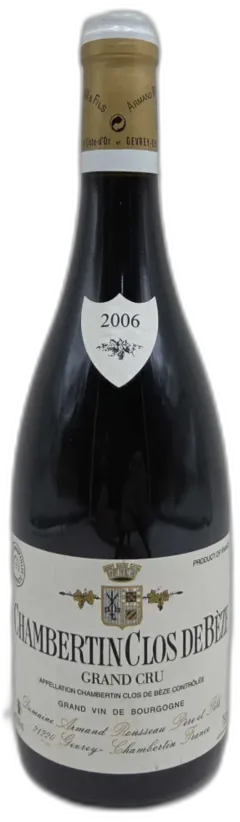 photos du vin Chambertin Clos de Bèze Domaine Armand Rousseau 2006